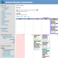 CSA Event Calendar