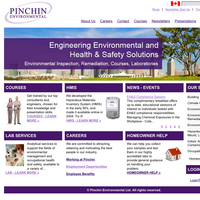 Pinchin Environmental: Engineering Environmental and Health & Safety Solutions