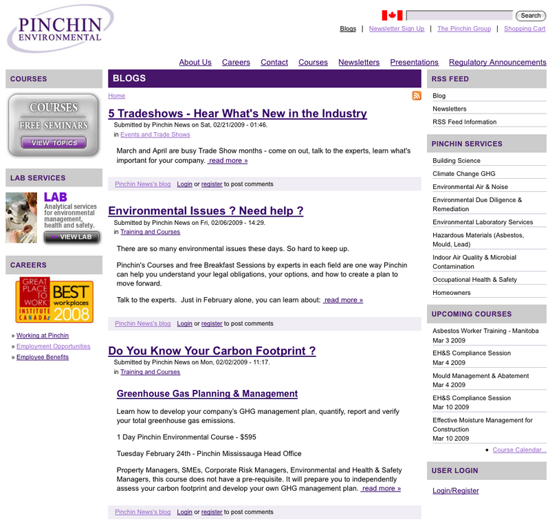 Pinchin Environmental Blog
